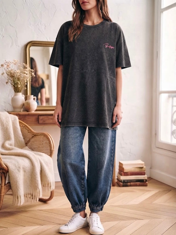 Boutique T-shirt in Black