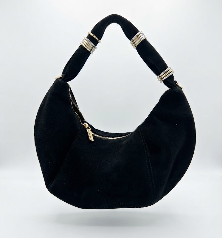 Croissant Bag in Black