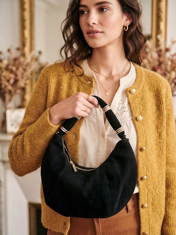 Croissant Bag in Black