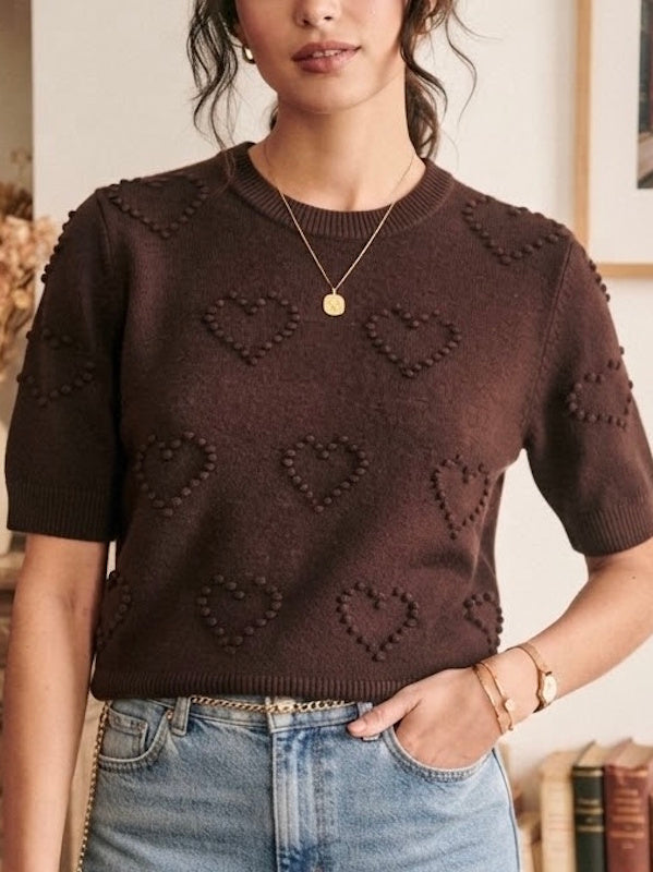 Heart me Knit in Cocao