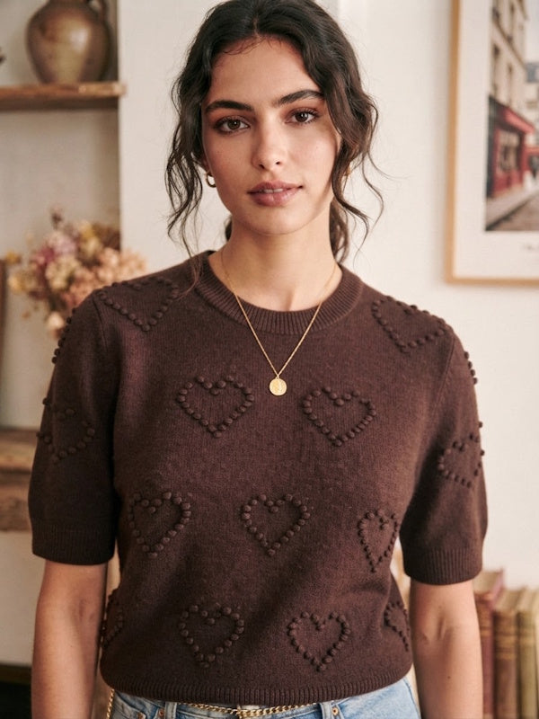 Heart me Knit in Cocao