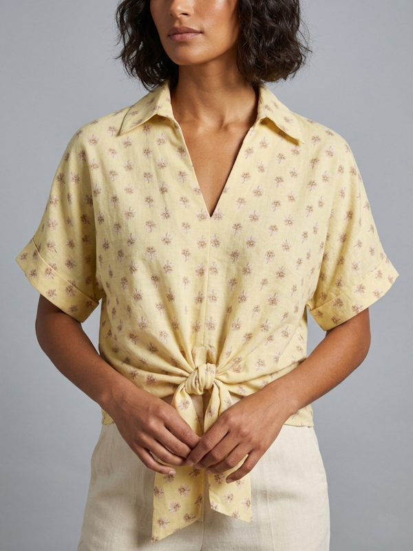 Cassie Top in Butter