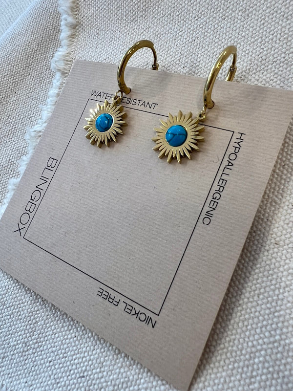 The Charm Sun Earrings
