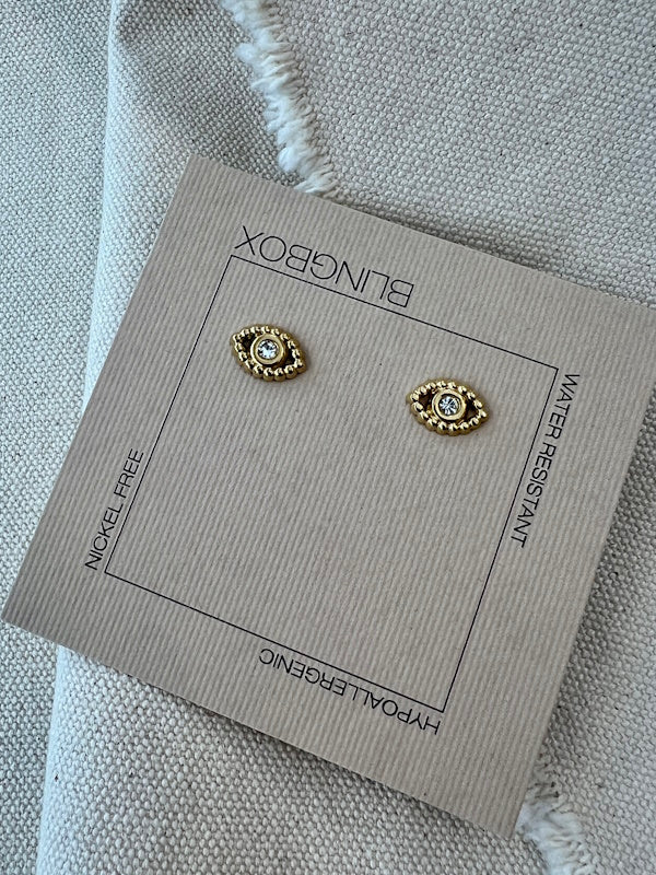 The Mini Eye Earrings