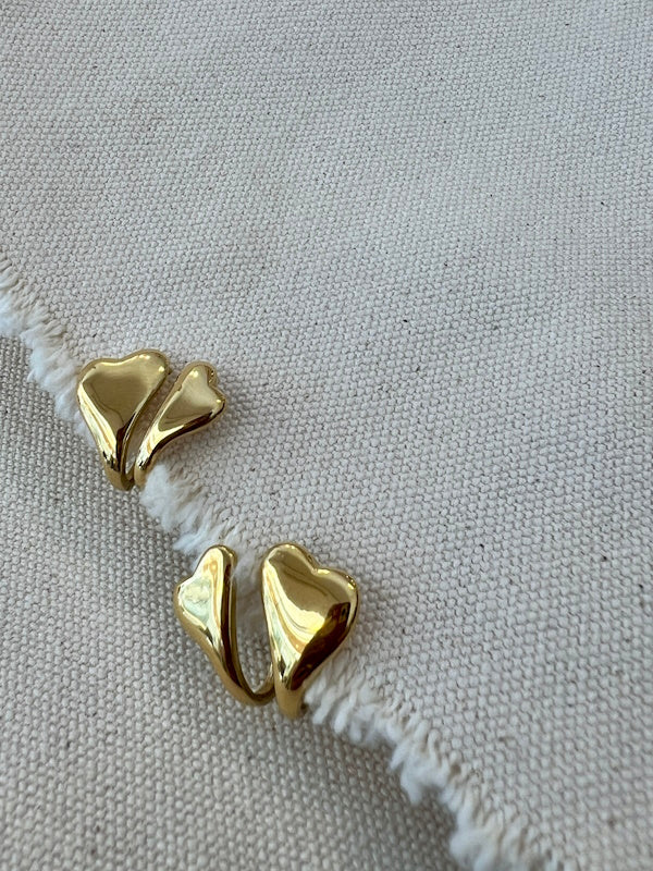 The Heart Hug Earrings