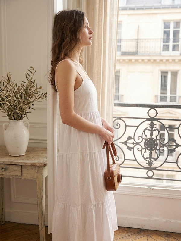 Laurin White Dress
