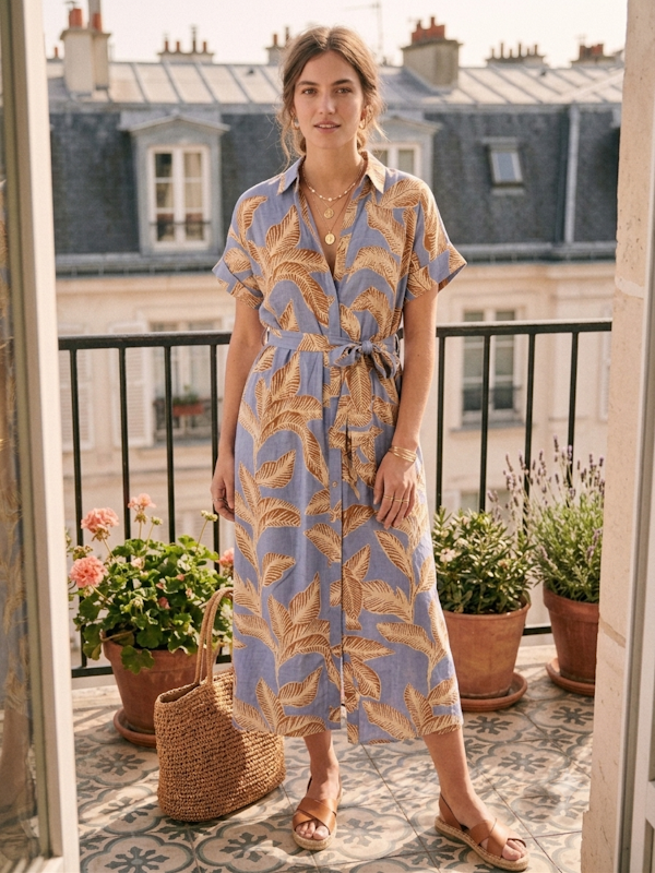 Lunar Midi Dress