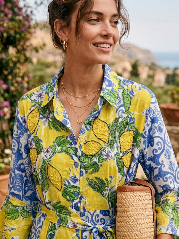 Positano Shirt Dress