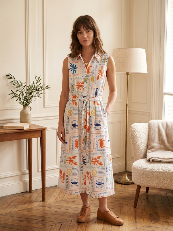 Mediterranean Summer Dress