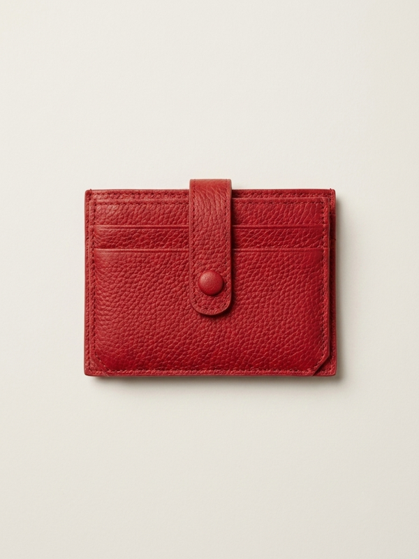 Mini Purse in Red Leather