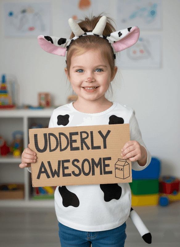 Huff & Puff Moo Cow Headband