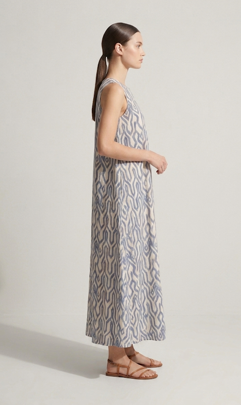 Venia Dress in Sky