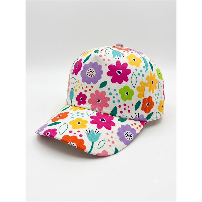Huff & Puff Cap in Flowers