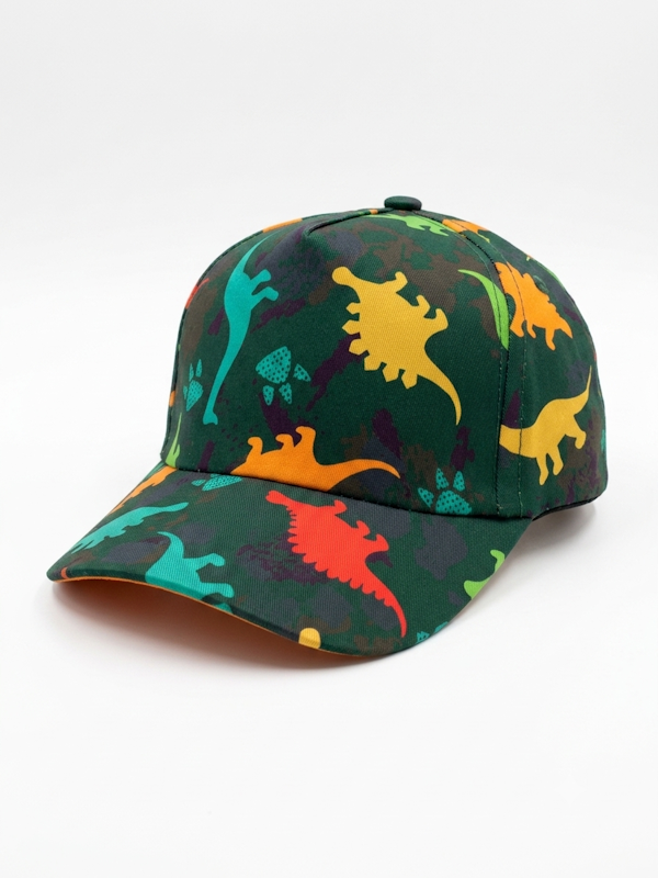 Huff & Puff Cap in Dinosaurs
