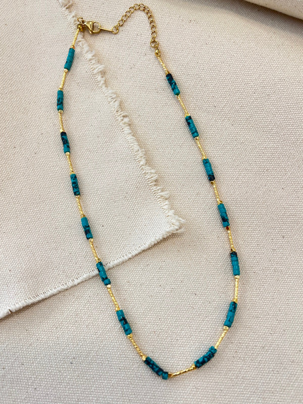 Raw Moonstone Necklace