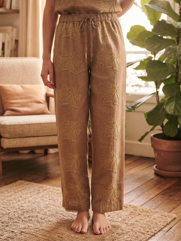 Cellina Pants in Mocca
