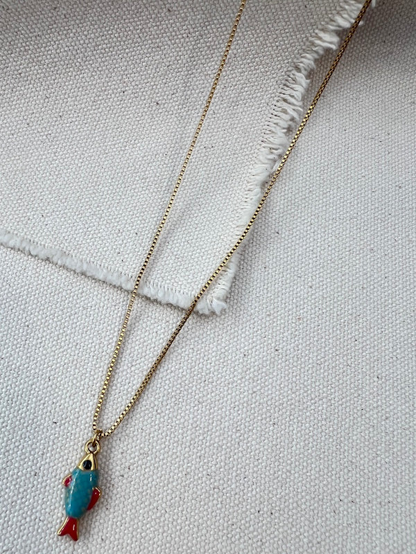 Pisces Charm Necklace