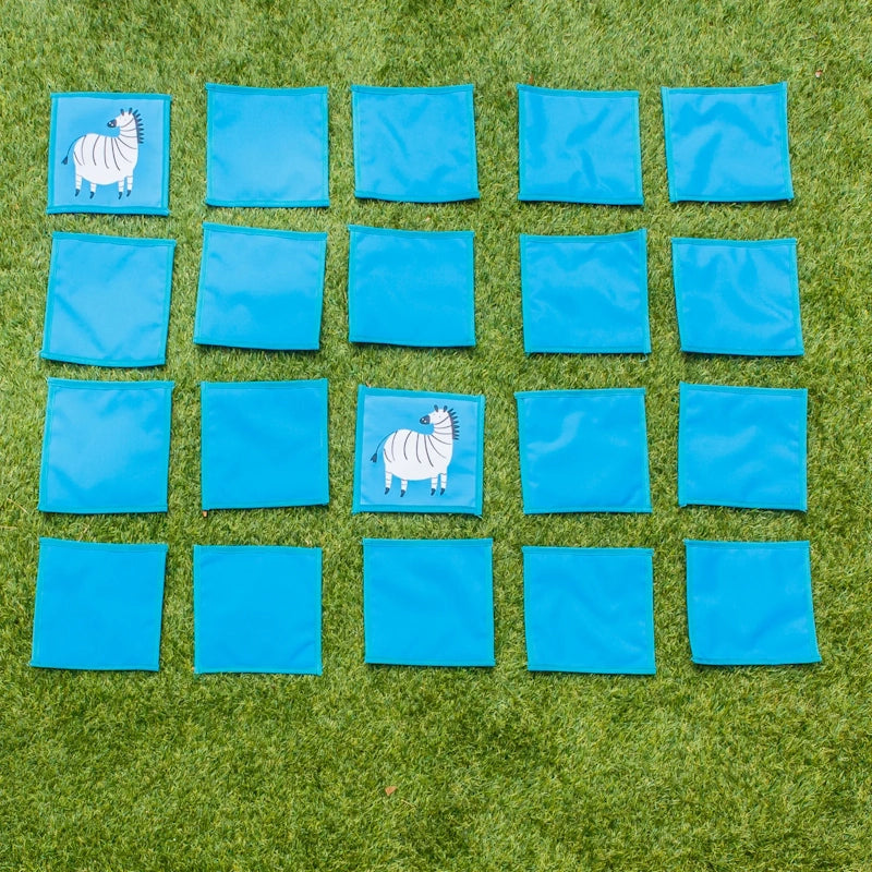 The Toy Bin Animals Tic Tac Toe Floor Game for Kids