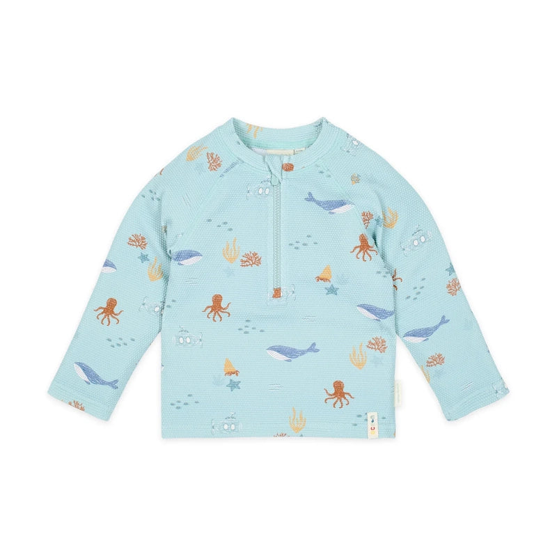 Little Dutch Μπλουζάκι μακρυμάνικο με προστασία UV Ocean Friends