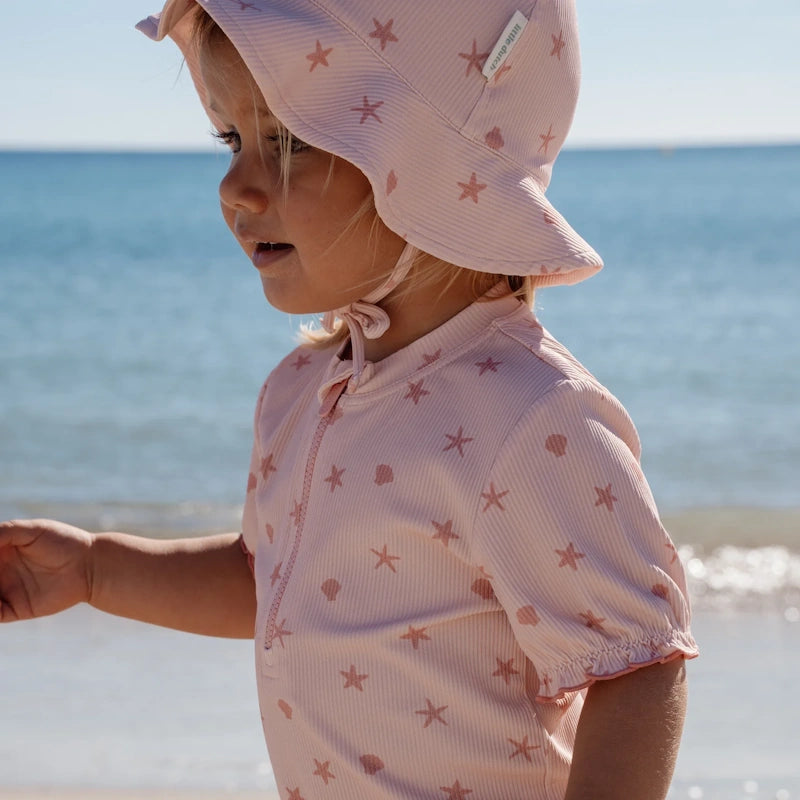 Little Dutch Μπλουζάκι κοντομάνικο με προστασία UV Dreamy Seashells