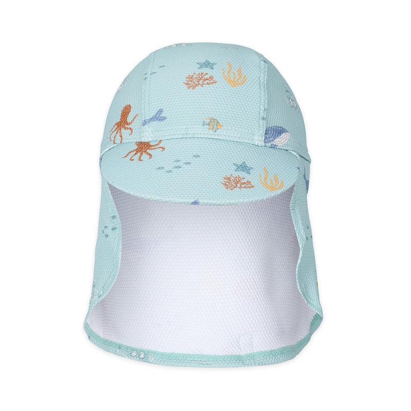 Little Dutch Παιδικό καπέλο ήλιου Ocean Friends