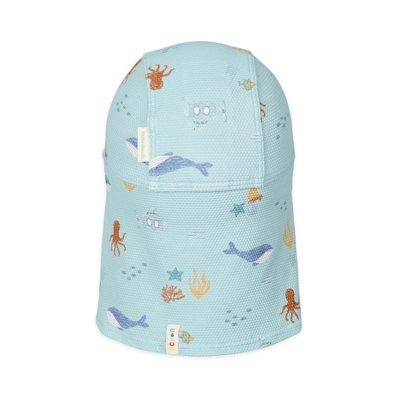 Little Dutch Παιδικό καπέλο ήλιου Ocean Friends