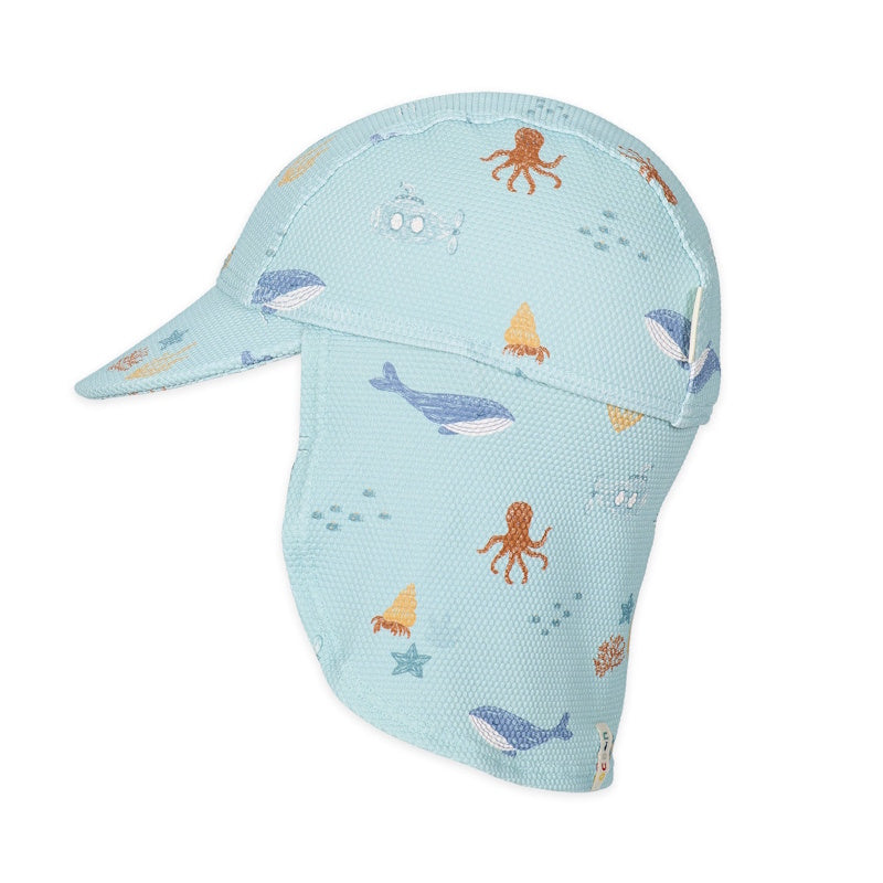 Little Dutch Παιδικό καπέλο ήλιου Ocean Friends