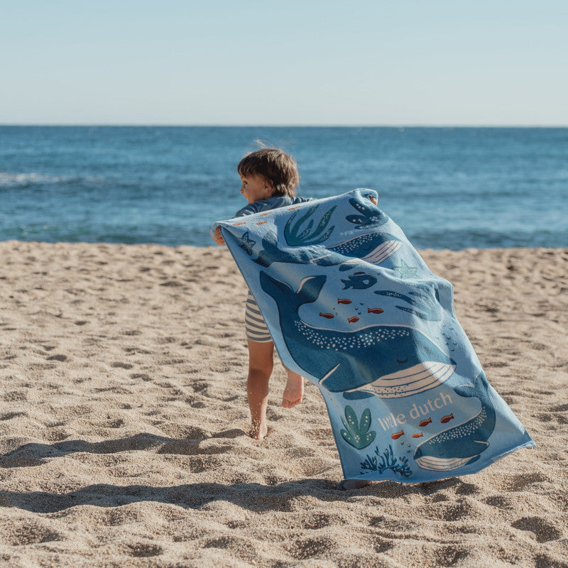 Little Dutch Πετσέτα θαλάσσης Ocean World Blue