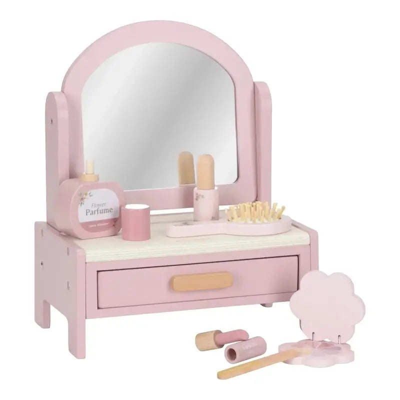 Little Dutch Vanity Table Boudoir με ξύλινα Aξεσουάρ
