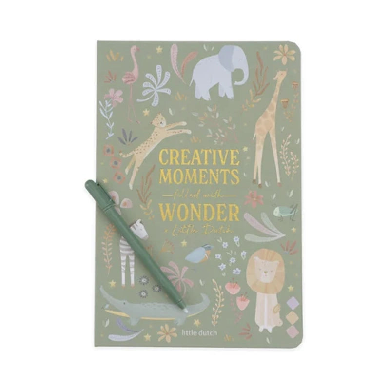 Little Dutch Tablet Ζωγραφικής Πράσινο Safari Friends