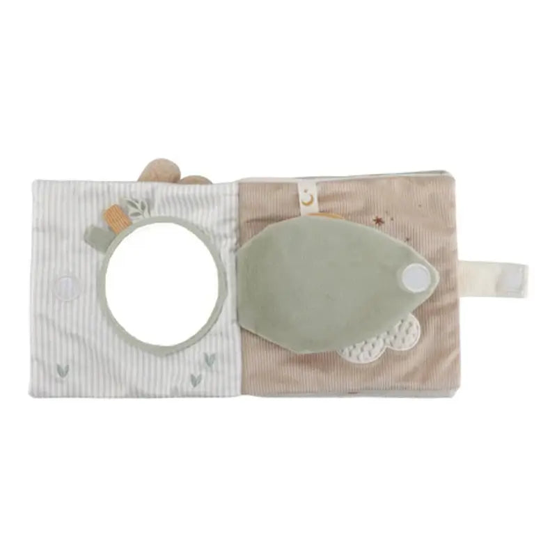 Little Dutch Υφασμάτινο βιβλιαράκι δραστηριοτήτων Newborn Naturals