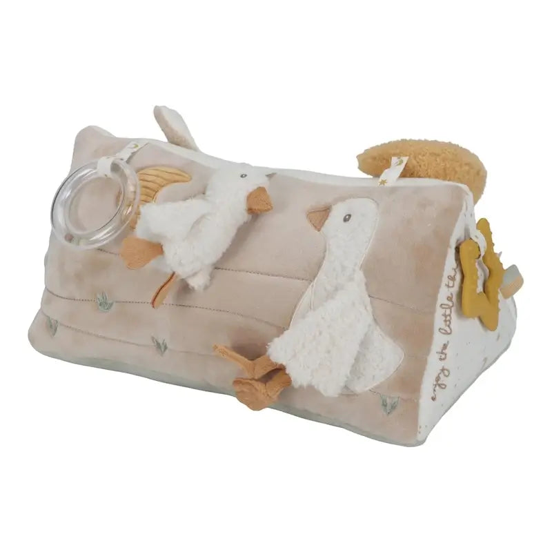 Little Dutch  Υφασμάτινο τρίγωνο δραστηριοτήτων Newborn Naturals