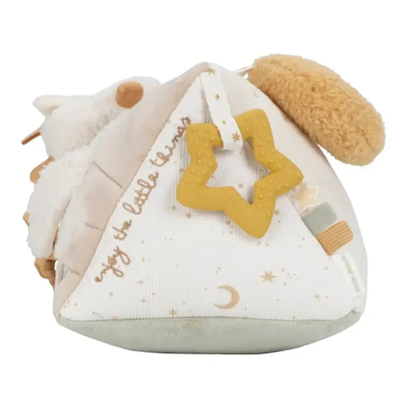 Little Dutch  Υφασμάτινο τρίγωνο δραστηριοτήτων Newborn Naturals