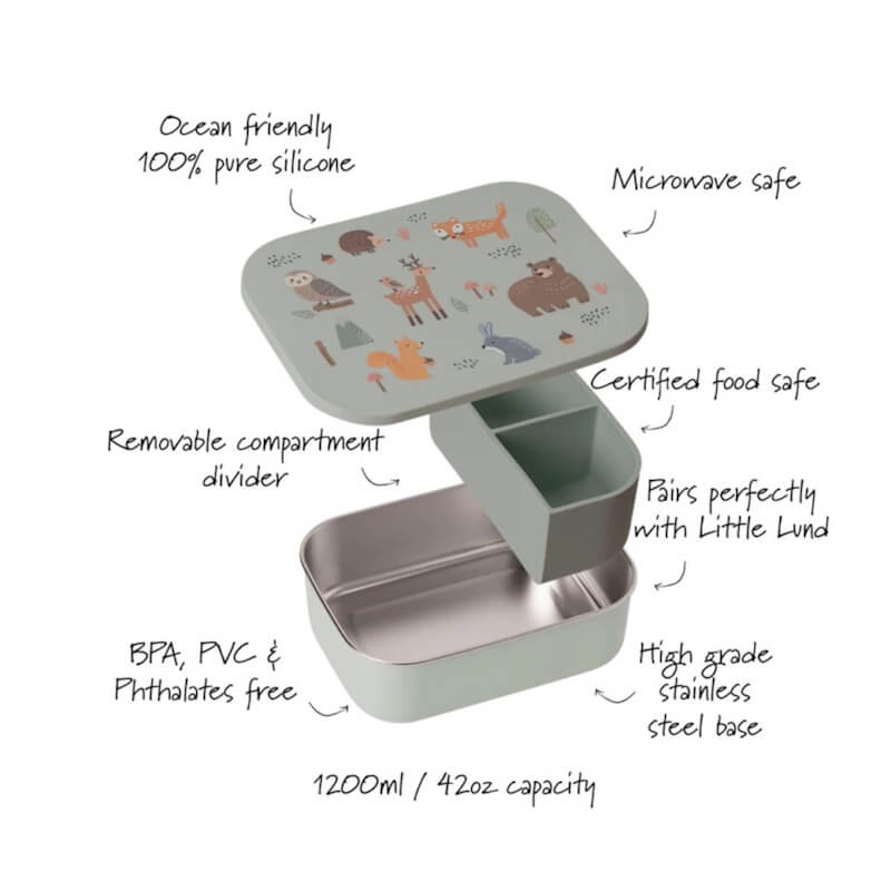 Little Lund Lunch Box 1200ml – Woodland
