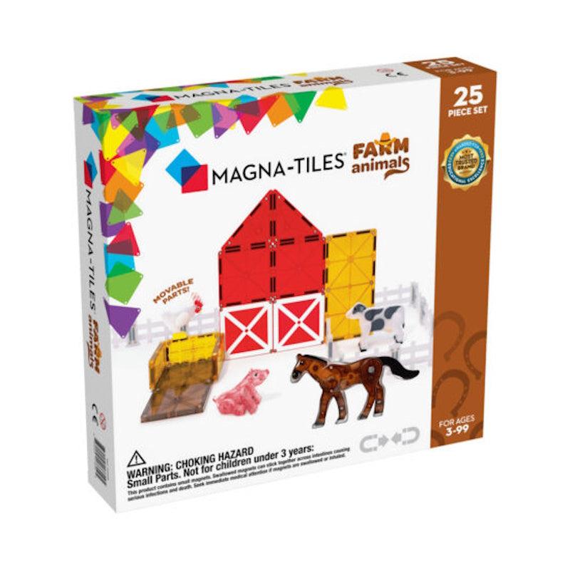 Μαγνητικά Πλακίδια Magna-Tiles Farm Animals 25τμχ
