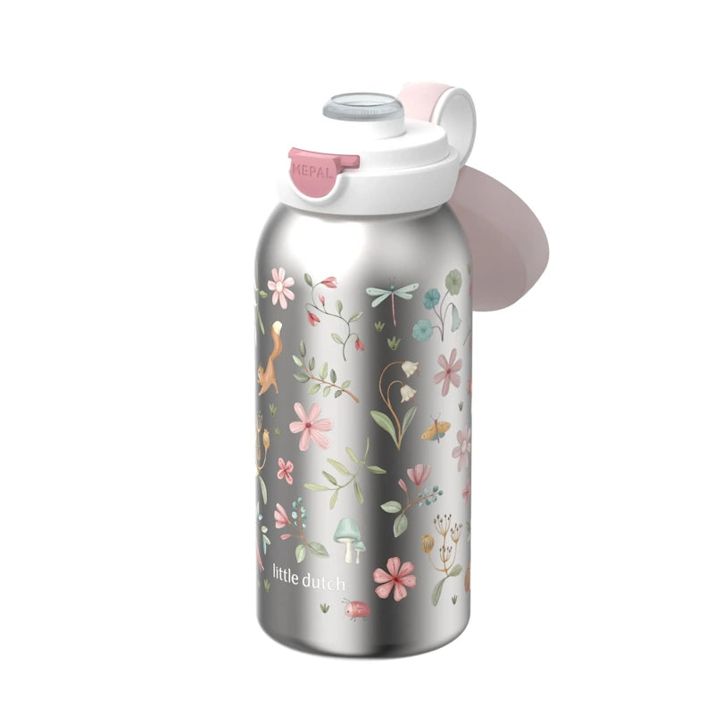 Little Dutch Ανοξείδωτο θερμός flip-up campus 500 ml Fairy Wonders