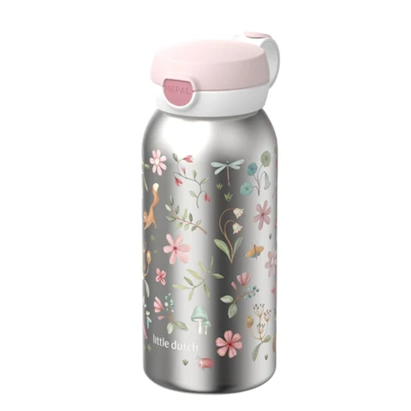 Little Dutch Ανοξείδωτο θερμός flip-up campus 500 ml Fairy Wonders