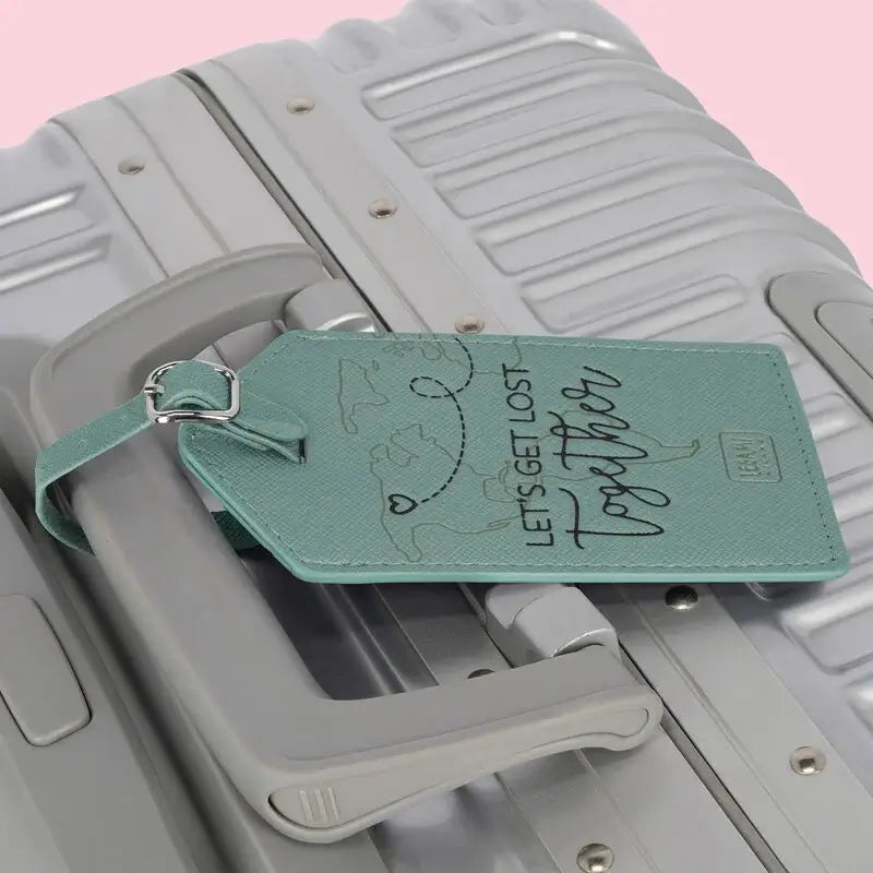 Legami Set Of 2 Luggage Tags Let’s Get Lost Together