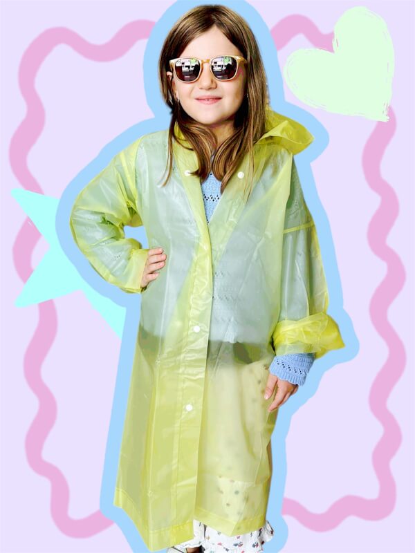 H&F Αδιάβροχο Rain Cover Yellow