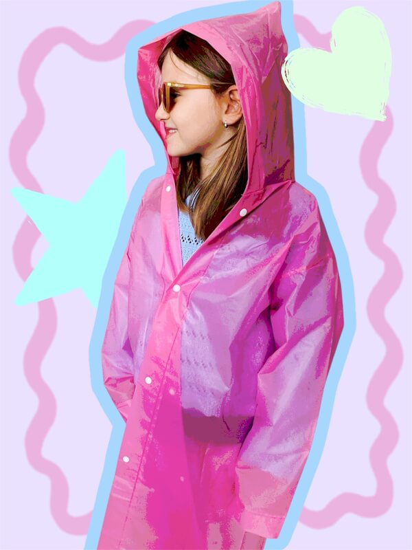H&F Αδιάβροχο Rain Cover Pink