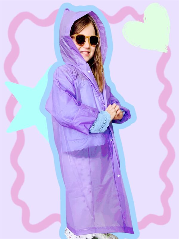 H&F Αδιάβροχο Rain Cover Pink