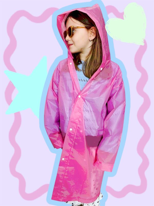 H&F Αδιάβροχο Rain Cover Pink