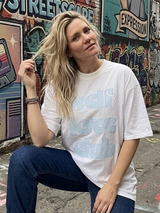 Self Love Club Oversized Tee