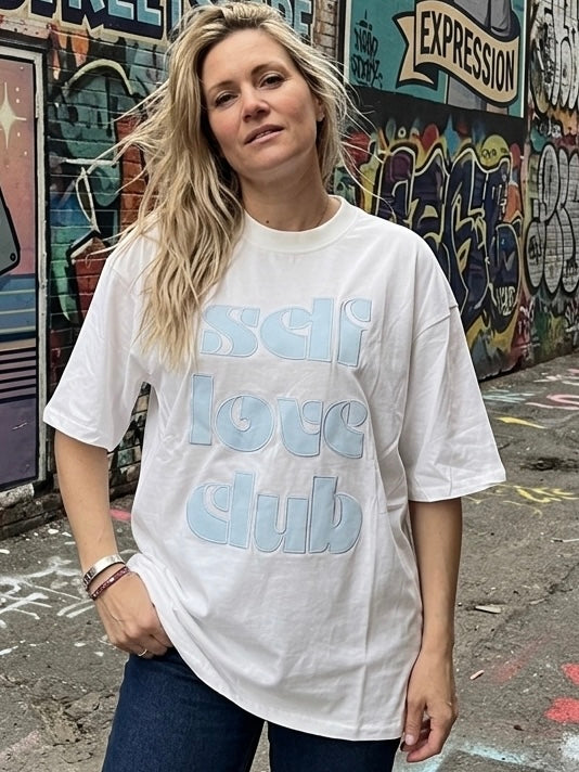 Self Love Club Oversized Tee