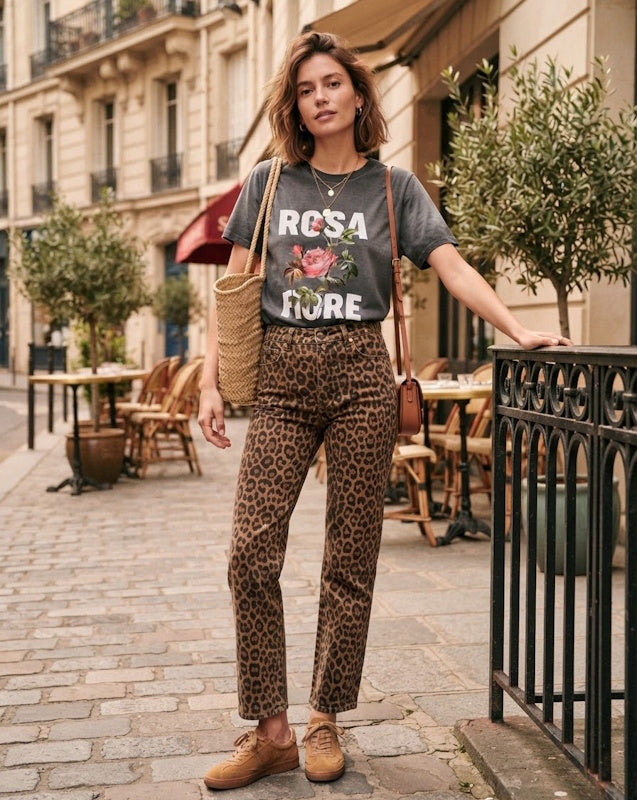 Rosa Fiore T-shirt