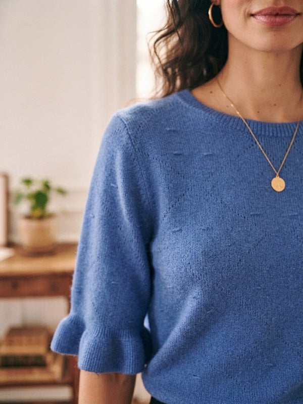 Vanna Moon Knit in Sky