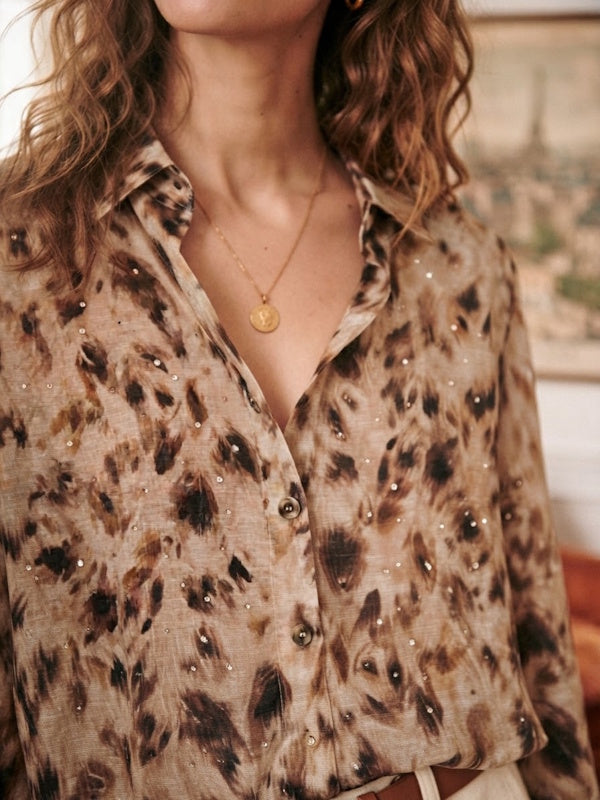Luela Shirt in Vanilla