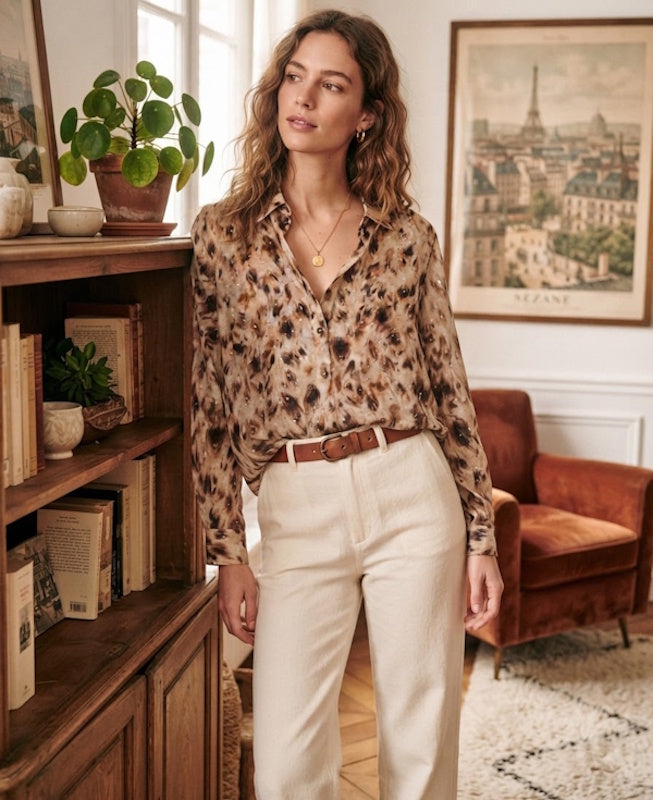 Luela Shirt in Vanilla