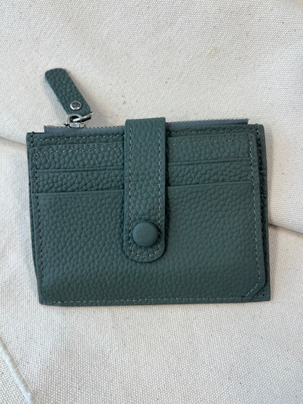 Mini Purse in Cement Leather