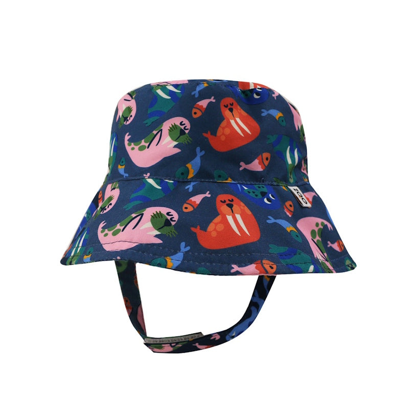 Zoochini Αντηλιακό Bucket Καπέλο Wally the Walrus